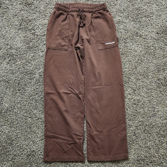 Talentless Women's Heavyweight Carpenter Sweatpants - Brown - Picture 4 of 8